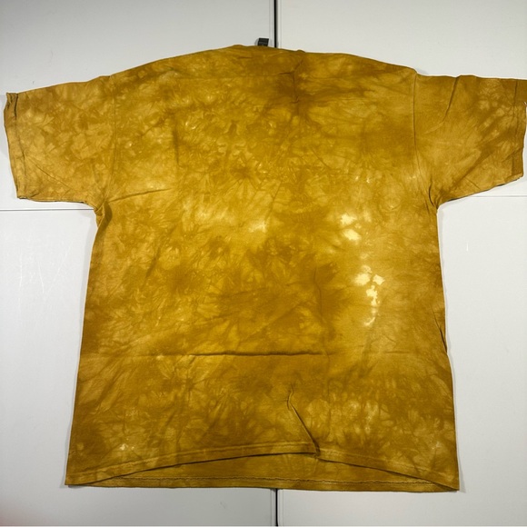 The mountain Star Wars cat light saber yellow tie dye short sleeve shirt 2XL - Picture 5 of 5